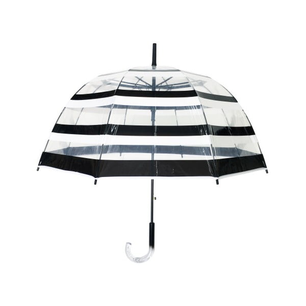 "Ambiance Birdcage Stripes" permatomas vėjo nepraleidžiantis skėtis, ⌀ 85 cm