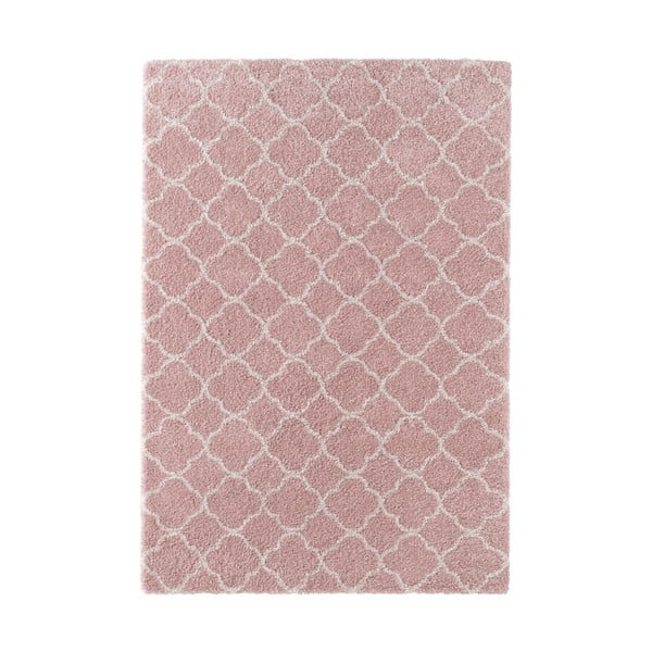 Rožinis kilimas Mint Rugs Luna, 80 x 150 cm