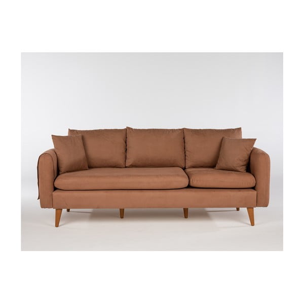 Sofa rudos spalvos 215 cm Sofia – Artie