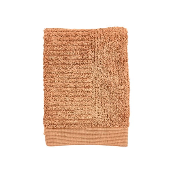 Geltonos spalvos iš frote audinio iš medvilnės rankšluostis 50x70 cm Classic – Zone