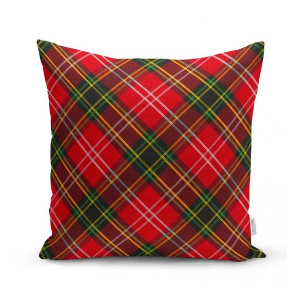 4 kalėdinių pagalvių užvalkalų ir staltiesės rinkinys Minimalist Cushion Covers Christmas Ornaments-image-1