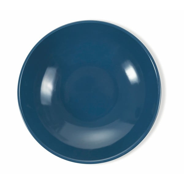 18 dalių mėlyno porceliano ir akmens masės lėkščių rinkinys VDE Tivoli 1996 Dream-image-3