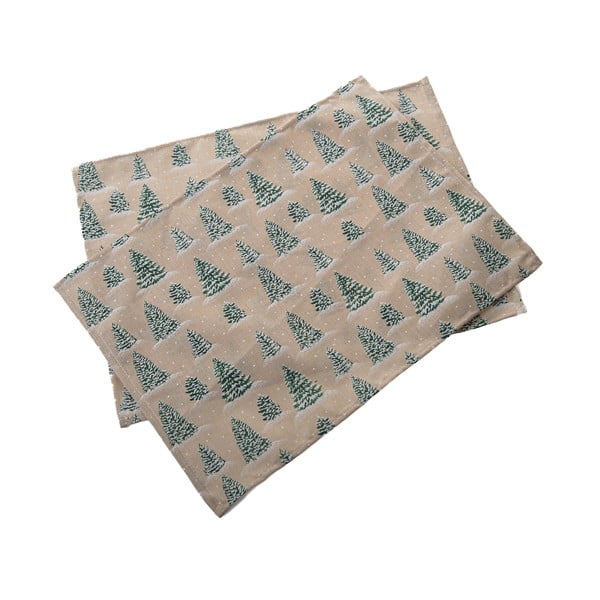 Iš tekstilės padėkliukai 2 vnt. su Kalėdų motyvu 32x45 cm – Dakls