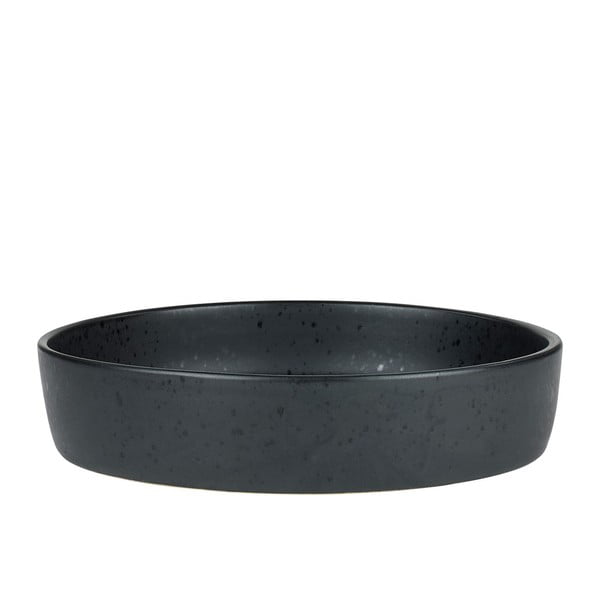 Juodos keramikos serviravimo dubuo "Bitz Basics Black", ⌀ 28 cm
