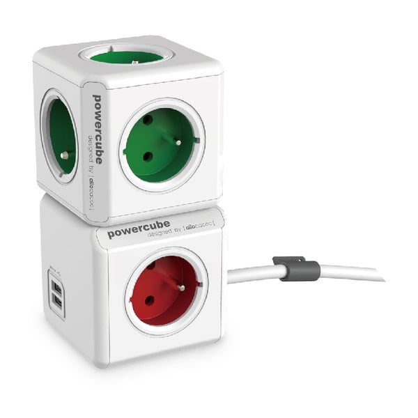 Kištukinis lizdas 13 cm PowerCube Extended USB – Cubenest-image-3
