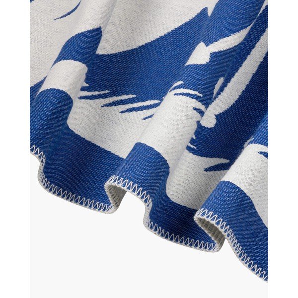 Mėlynos spalvos antklodė ir pledas 165x200 cm Lino – noo.ma-image-4