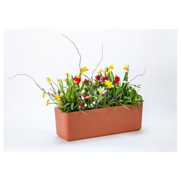 Iš plastiko vazonas gėlėms su savaiminio laistymo funkcija 39,5 cm Berberis – Plastia-image-4
