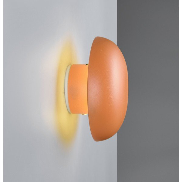 Oranžinės spalvos sieninė lempa LED USB Davey – Reality-image-1