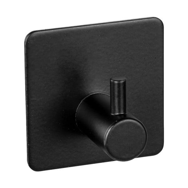 Klijuojami iš nerūdijančio plieno kabliai juodos spalvos 2 vnt. Black Outdoor Kitchen Ureo – Wenko-image-3
