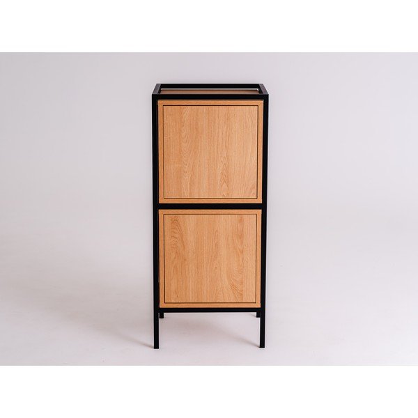 Juoda ąžuolo dekoro spintelė 45x102 cm Skap - CustomForm-image-4