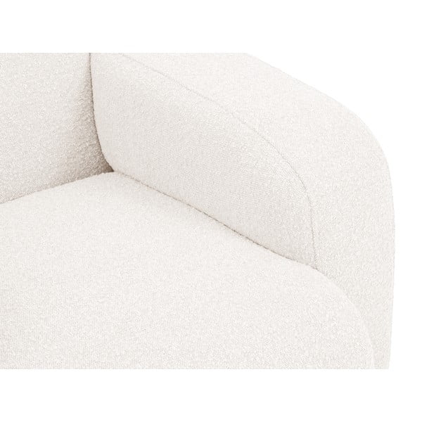 Sofa baltos spalvos iš boucle 235 cm Molino – Micadoni Home-image-3