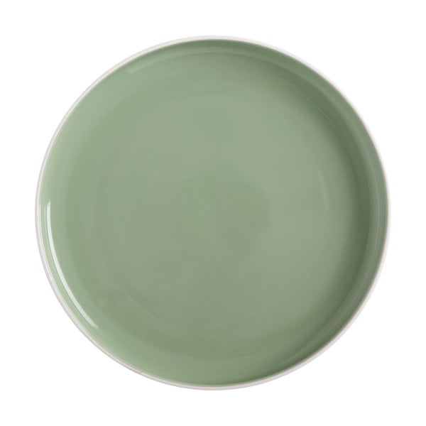 Žalia porcelianinė lėkštė Maxwell & Williams Tint, ø 20 cm