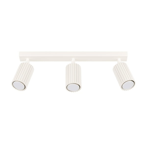 Kreminės spalvos taškinis šviestuvas 6,5x45 cm Gleam – Sollux