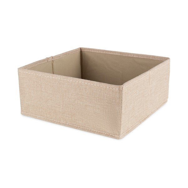 Smėlio spalvos iš tekstilės daiktadėžė 28x12x12 cm Sandy – Compactor
