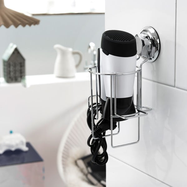Klijuojamas iš metalo plaukų džiovintuvo laikiklis Bestlock Bath – Compactor-image-1