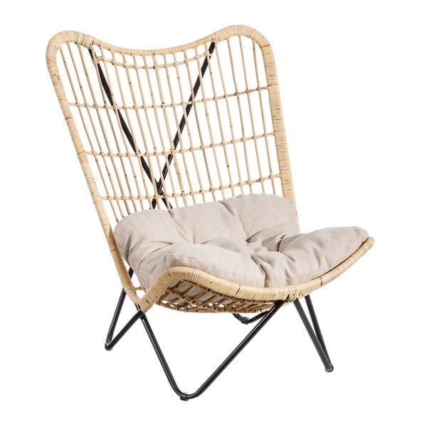 Austas krėslas natūralios spalvos – Ixia