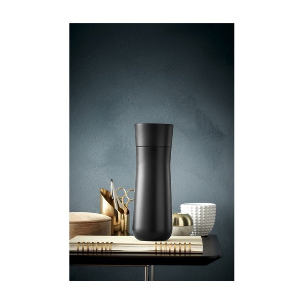 Nerūdijančio plieno juodos spalvos termo puodelis WMF Cromargan® Impulse Plus-image-3