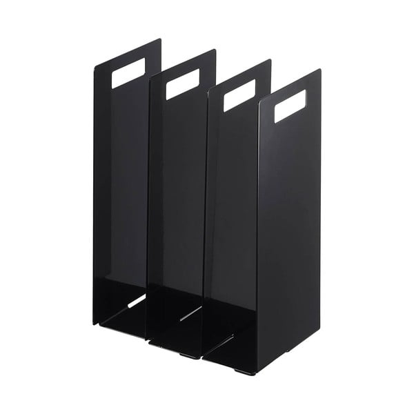 Juodos spalvos iš metalo rankšluosčių stovai 2 vnt. Tower – YAMAZAKI