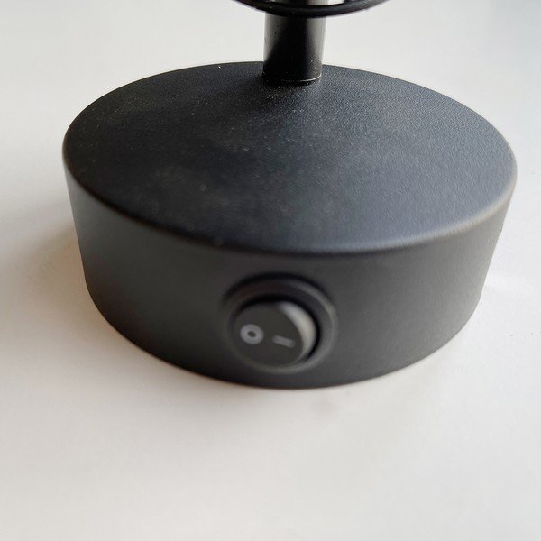 Sieninė lempa juodos spalvos Straw – Fischer & Honsel-image-3