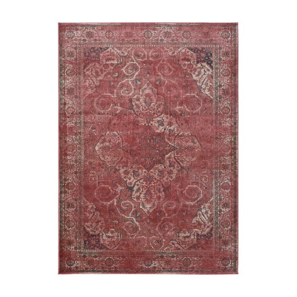 Raudonas viskozės kilimas Universal Lara Rust, 120 x 170 cm