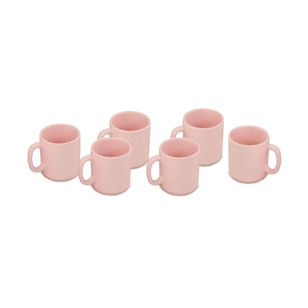 6 rožinės spalvos puodelių rinkinys Kütahya Porselen Classic, 330 ml-image-2