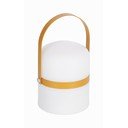 Baltas lauko šviestuvas Kave Home Janvir, aukštis 16 cm