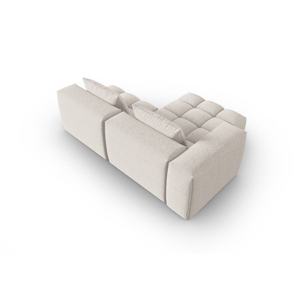Smėlio spalvos kampinė sofa (su kairiuoju kampu/su gultu) Verona – Cosmopolitan Design-image-3