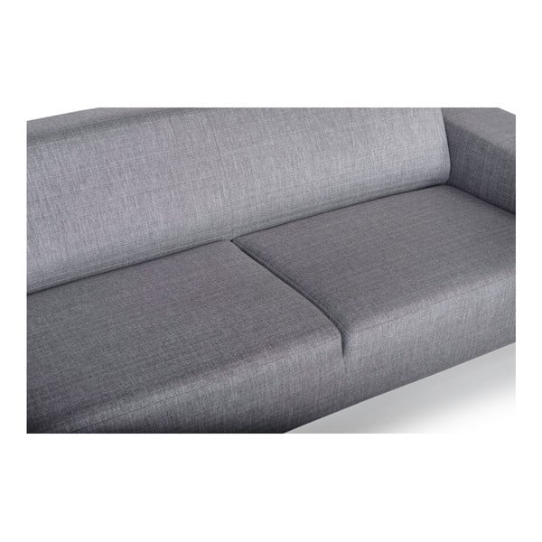 Šviesiai pilka sofa Scandic Diva, 216 cm-image-4