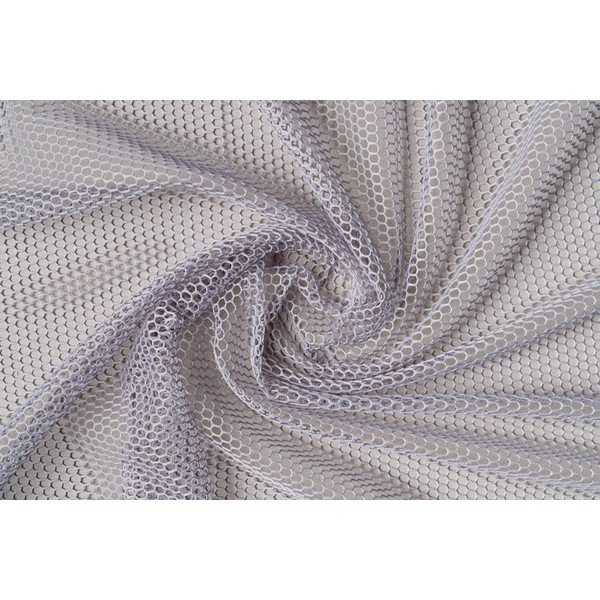 Permatoma užuolaida pilkos spalvos 140x245 cm Miko – Mendola Fabrics-image-1