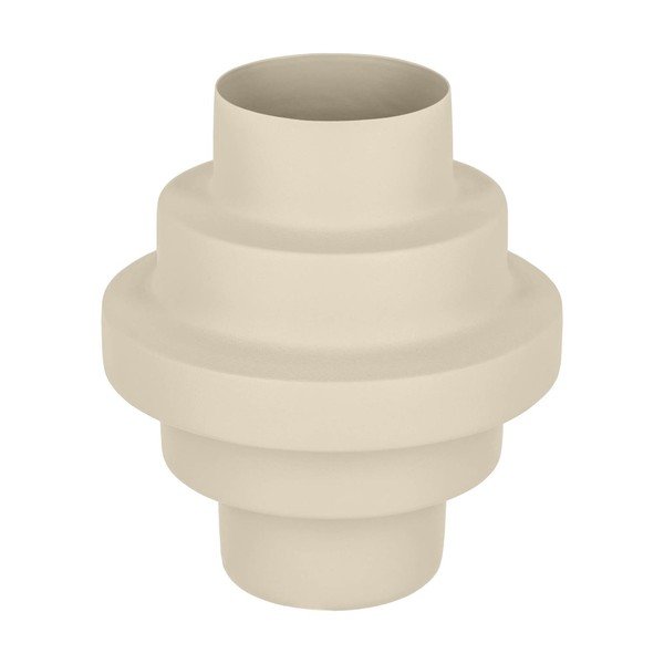 Smėlio spalvos iš plieno vaza (aukštis 23 cm) Velia – Kave Home