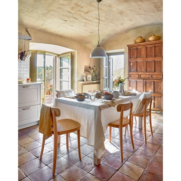 Pilkos spalvos kabantis šviestuvas ø 31 cm Neus – Kave Home-image-2