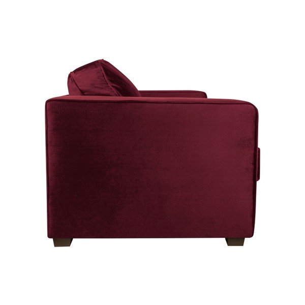 Trijų vietų bordo spalvos sofa Cosmopolitan Design Denver-image-2