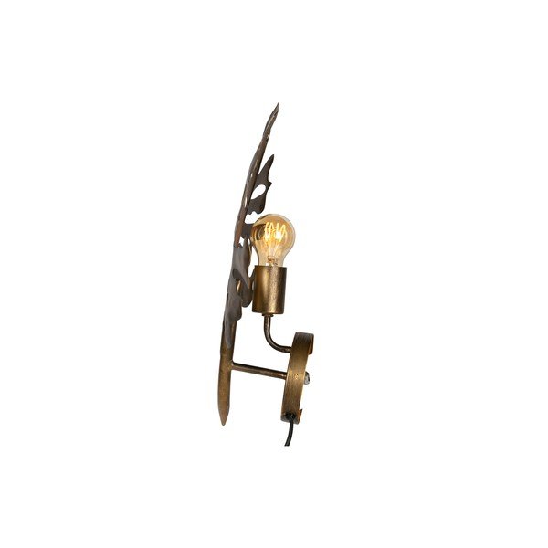 Sieninis aukso spalvos šviestuvas BePureHome Antique Brass-image-2