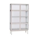 Iš metalo vitrina baltos spalvos 92x151 cm Plex – Hübsch