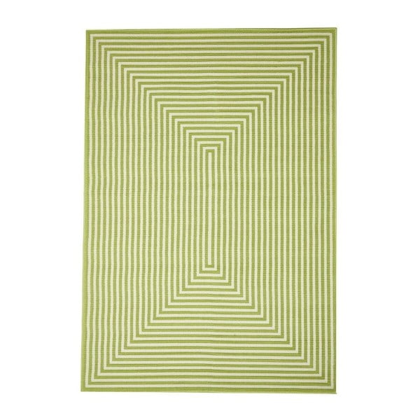 Žalias lauko kilimas Floorita Braid, 200 x 285 cm