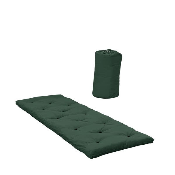 Svečių čiužinys Karup Design lova maiše tamsiai žalia