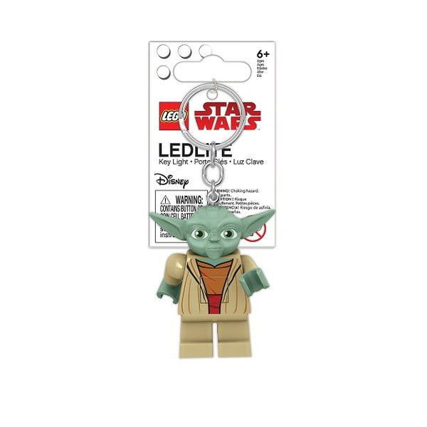 Šviečiantis raktų pakabukas LEGO® Star Wars Yoda-image-2