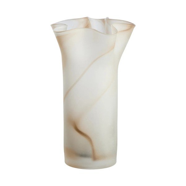 Natūralios spalvos iš stiklo  vaza (aukštis 32 cm) Galene – Premier Housewares