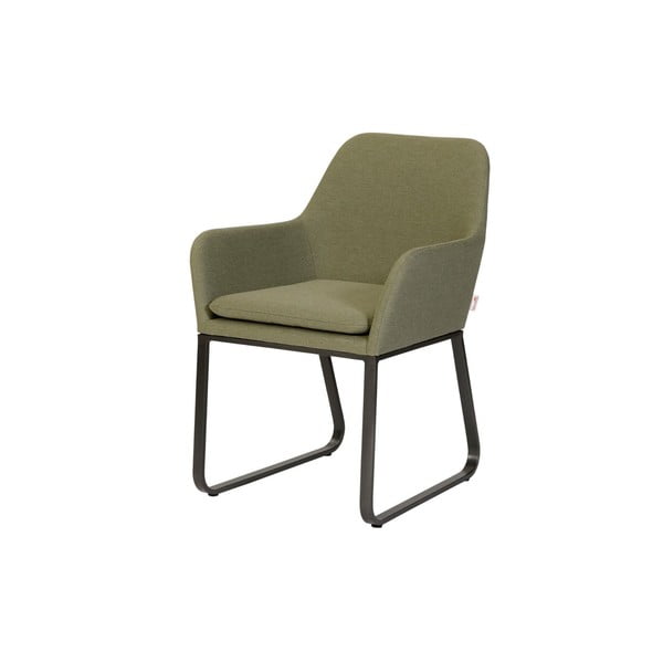 Metalinė sodo kėdė khaki spalvos Plaza – Exotan