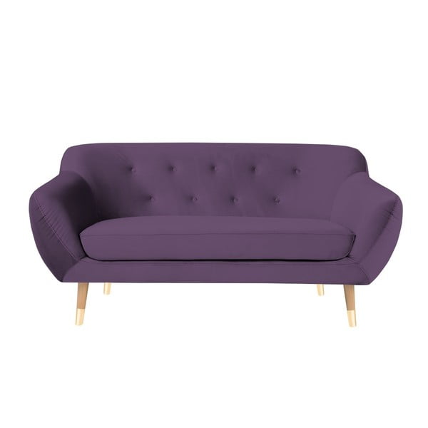 Violetinė dviejų vietų sofa Mazzini Sofos Amelie