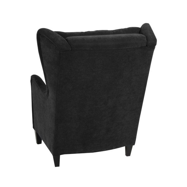 Juodas "Max Winzer Merlon Eared" fotelis-image-3
