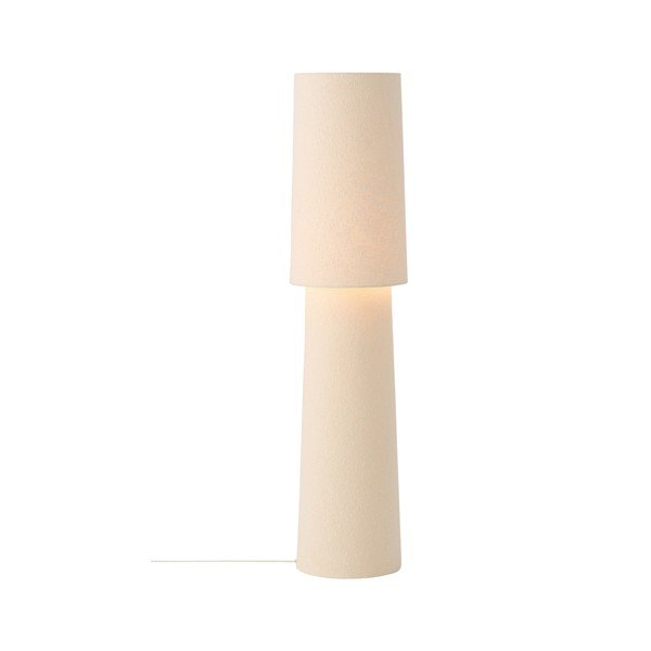 Kreminės spalvos iš boucle pastatomas šviestuvas (aukštis 119 cm) Philo – Ellos Home-image-4