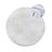 Apvalios formos kilimas baltos spalvos ø 160 cm Panglao New York White – Elle Decoration