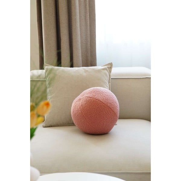 Iš boucle dekoratyvinė pagalvėlė ø 25 cm Top – Mioli Decor-image-4