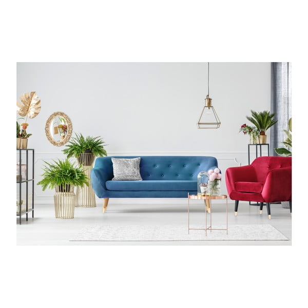 Mėlyna dvivietė sofa Mazzini Sofas Amelie-image-4