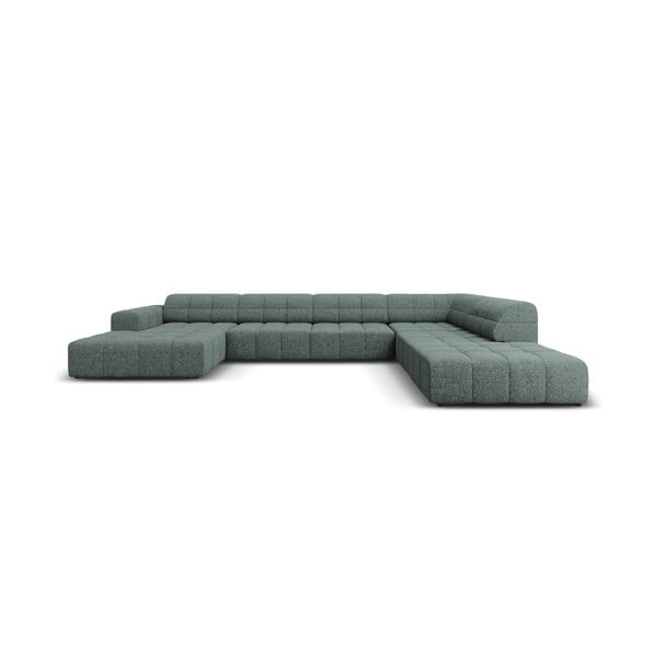 Kampinė sofa turkio spalvos (su dešiniuoju kampu/„U“ formos) Chicago – Cosmopolitan Design
