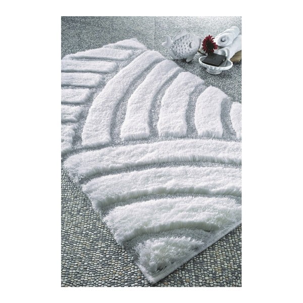 Baltas vonios kilimėlis Confetti Bathmats Parsa, 70 x 120 cm