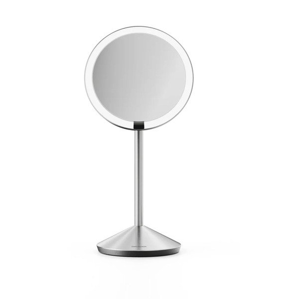 Kosmetinis veidrodis (didinimas  5x) su apšvietimu/didinantis ø 12 cm – simplehuman