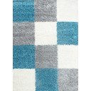 Kilimas pilkos spalvos/turkio spalvos 120x170 cm Life – Ayyildiz Carpets