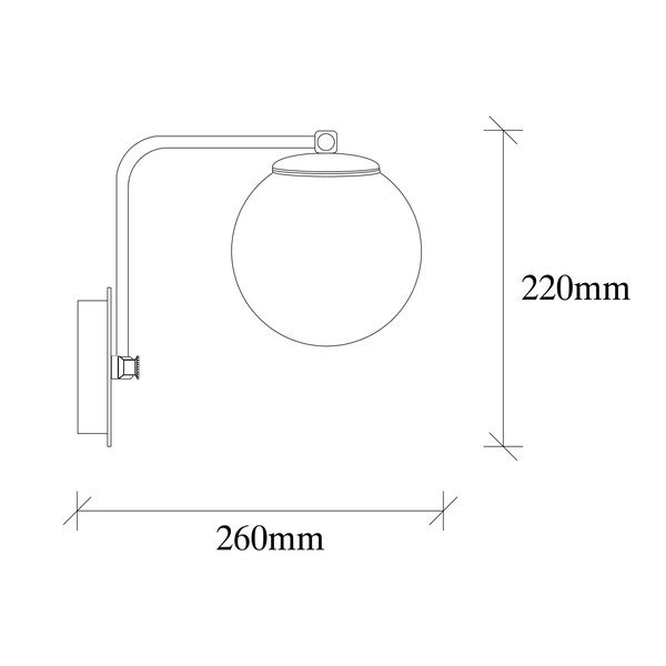 Sieninė lempa auksinės spalvos ø 15 cm Daisy – Opviq lights-image-4